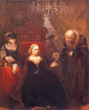Jan Matejko - Poisoning of Queen Bona