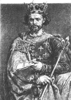 Jan Matejko - Louis the Hungarian