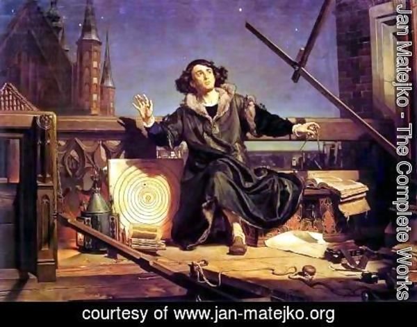 Jan Matejko - Copernicus in the tower at Frombork