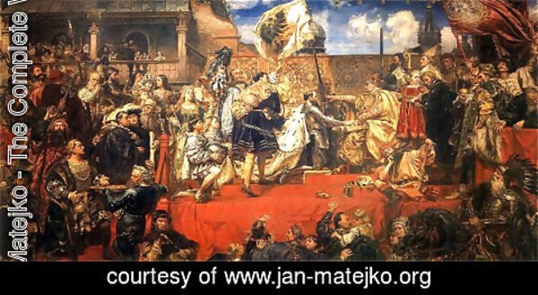Jan Matejko - The Prussian Homage