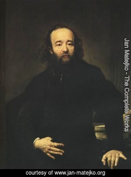 Jan Matejko - Portrait of Leonard Serafinski