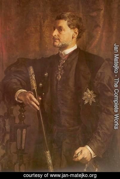 Jan Matejko - Portrait of Alfred Potocki