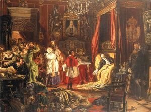 Death of Sigismund Augustus in Knyszyn