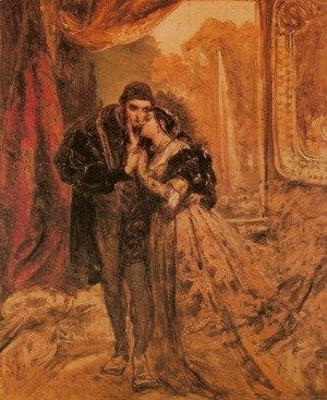 Jan Matejko - King Sigismund II Augustus and Barbara Radziwill