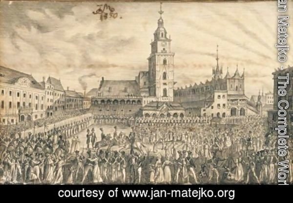Jan Matejko - Storming of the Guardhouse