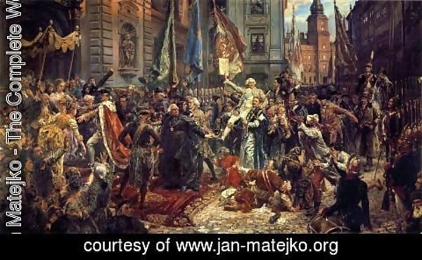 Jan Matejko - The Constitution of the 3rd May 1791