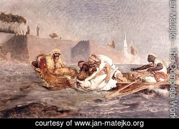 Jan Matejko - Drowned in Bosphorus