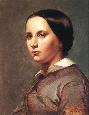 Jan Matejko - Portrait of sister