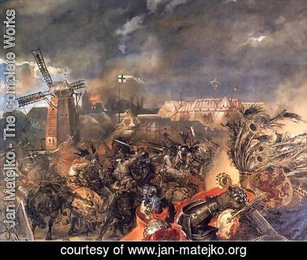 Jan Matejko - Battle of Grunwald (detail) 2