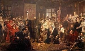 Jan Matejko - The Union of Lublin