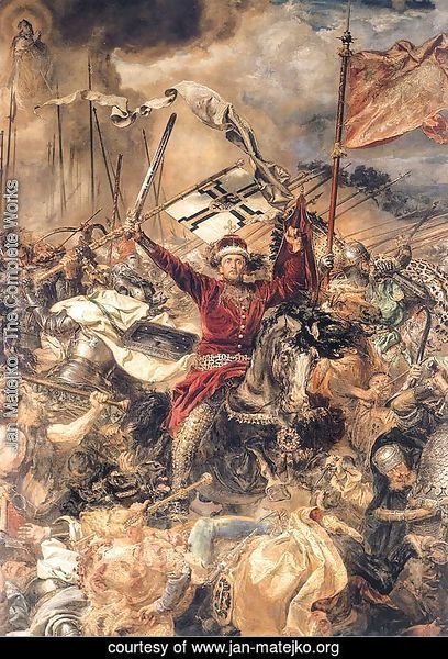 Battle of Grunwald, Witold (detail)