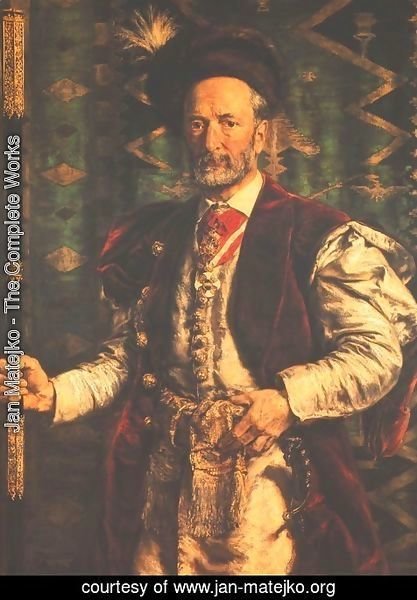 Jan Matejko - Portrait of Mikolaj Zyblikiewicz