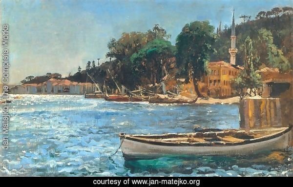 View of Bebek near Constantinople