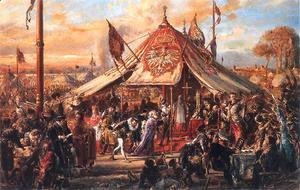 Jan Matejko - Poland at the Zenith of Power - Golden Liberty - 1573 Election